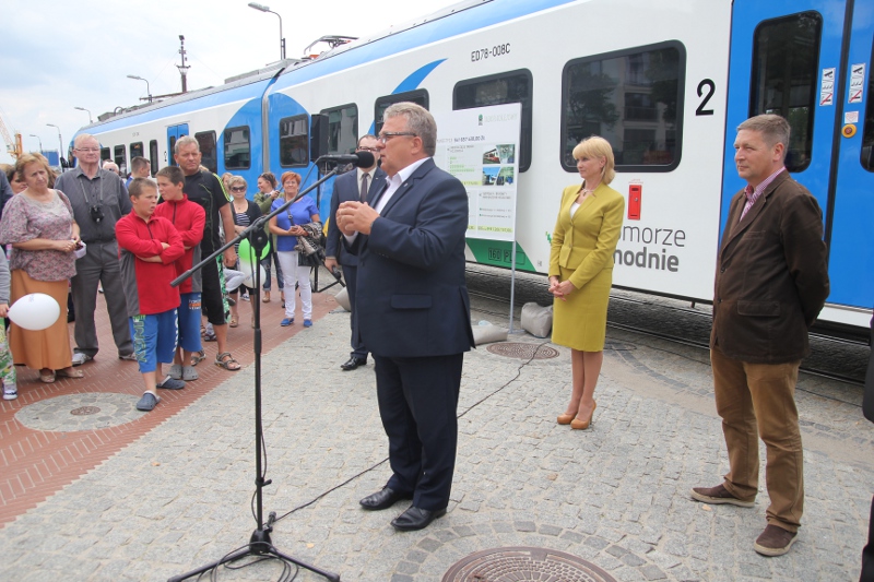 O frajdzie z podróży Impulsem opowiadał prezydent Janusz Gromek.