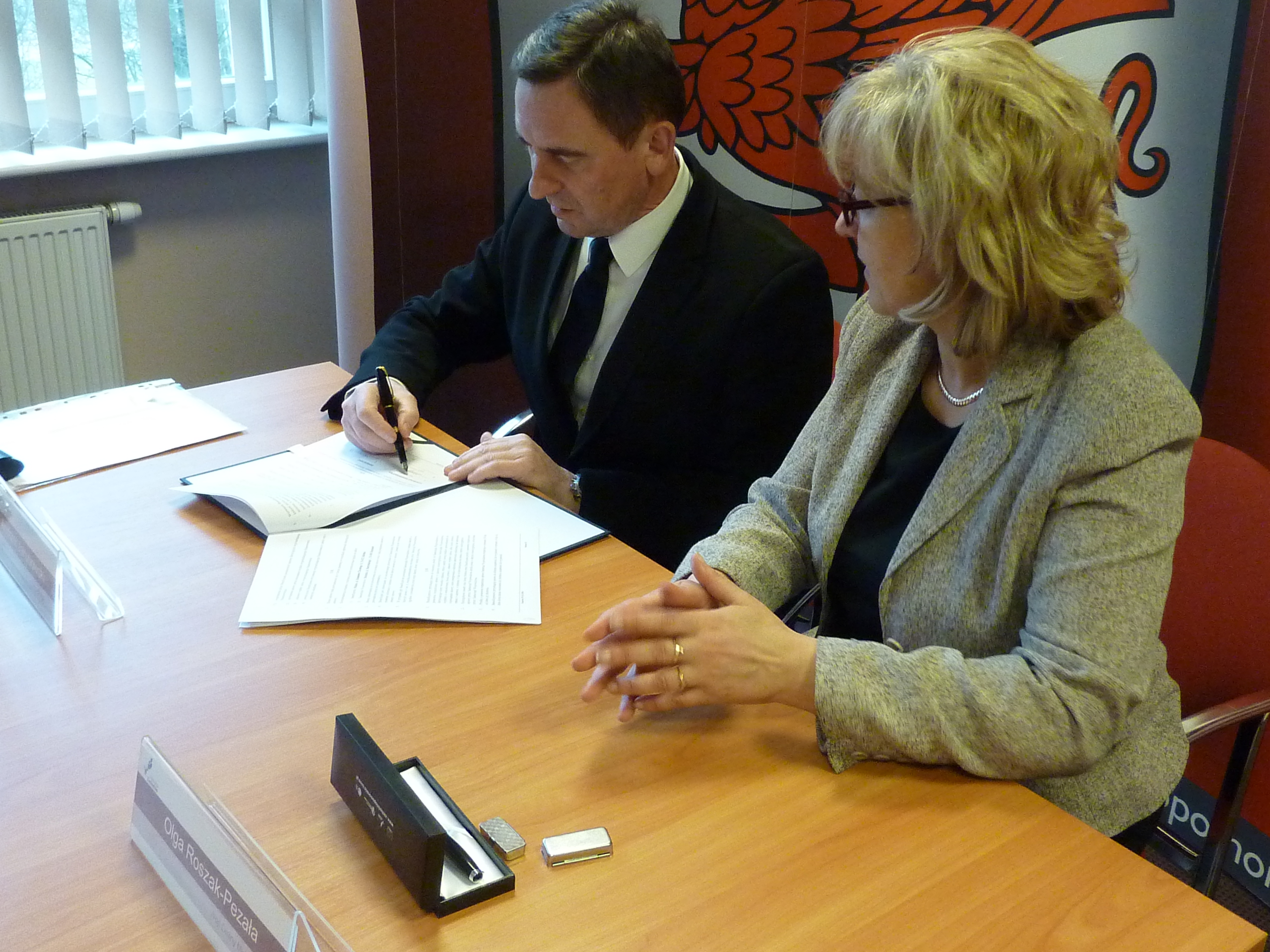 Moment podpisania umowy.