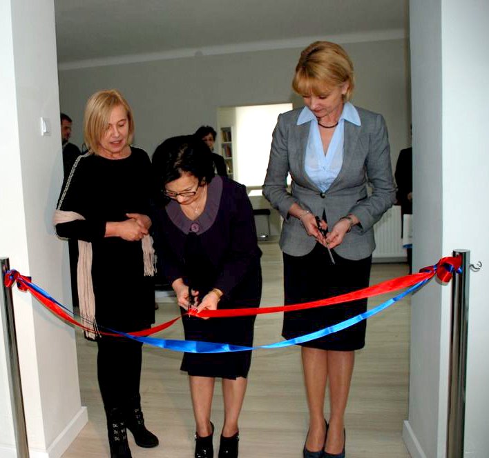 Uroczyste, symboliczne otwarcie wyremontowanego obiektu