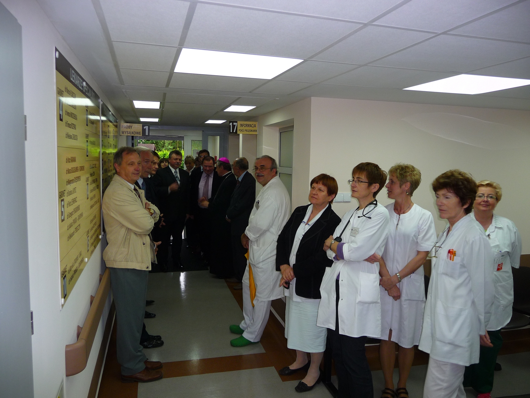 Otwarcie nowej Poradni Kardiologicznej cieszyło się dużym zainteresowaniem...