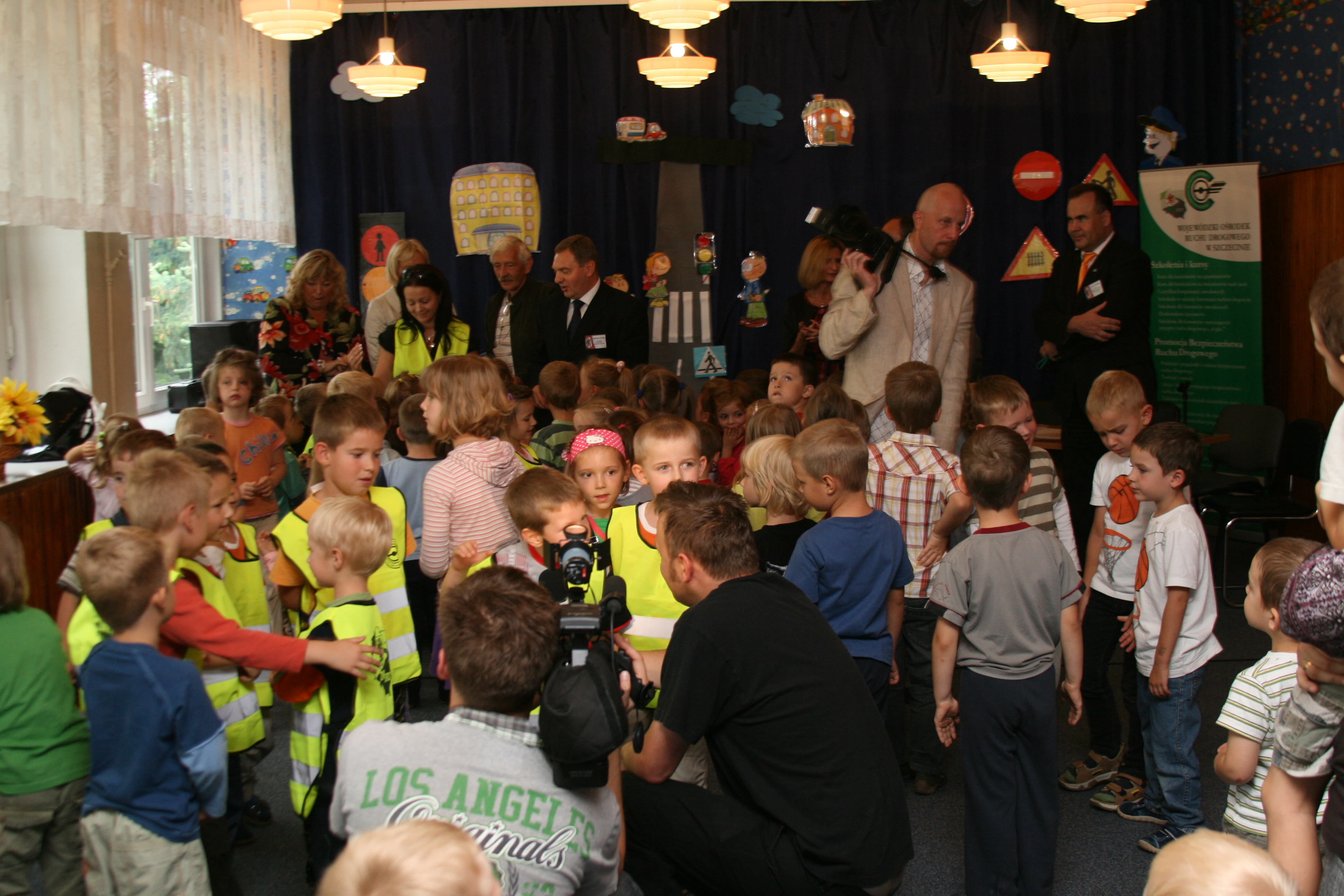 Dla dzieci atrakcją było także zainteresowanie dziennikarzy