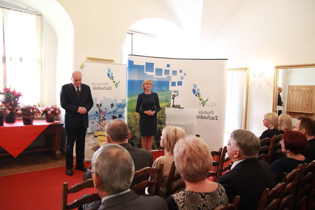 Uroczystość wręczenia nagród.