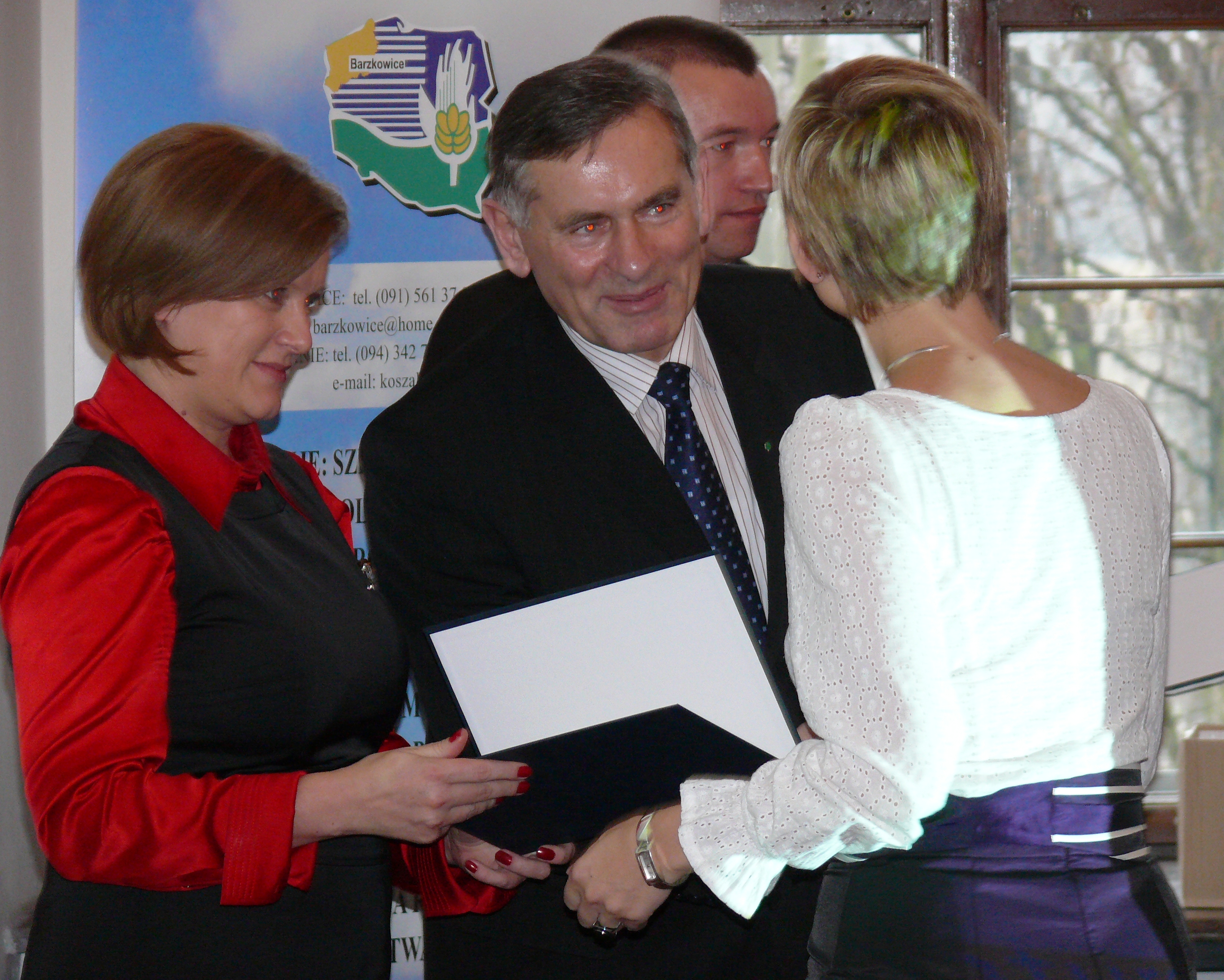 Nie zabrakło również podziękowań i gratulacji podczas konferencji