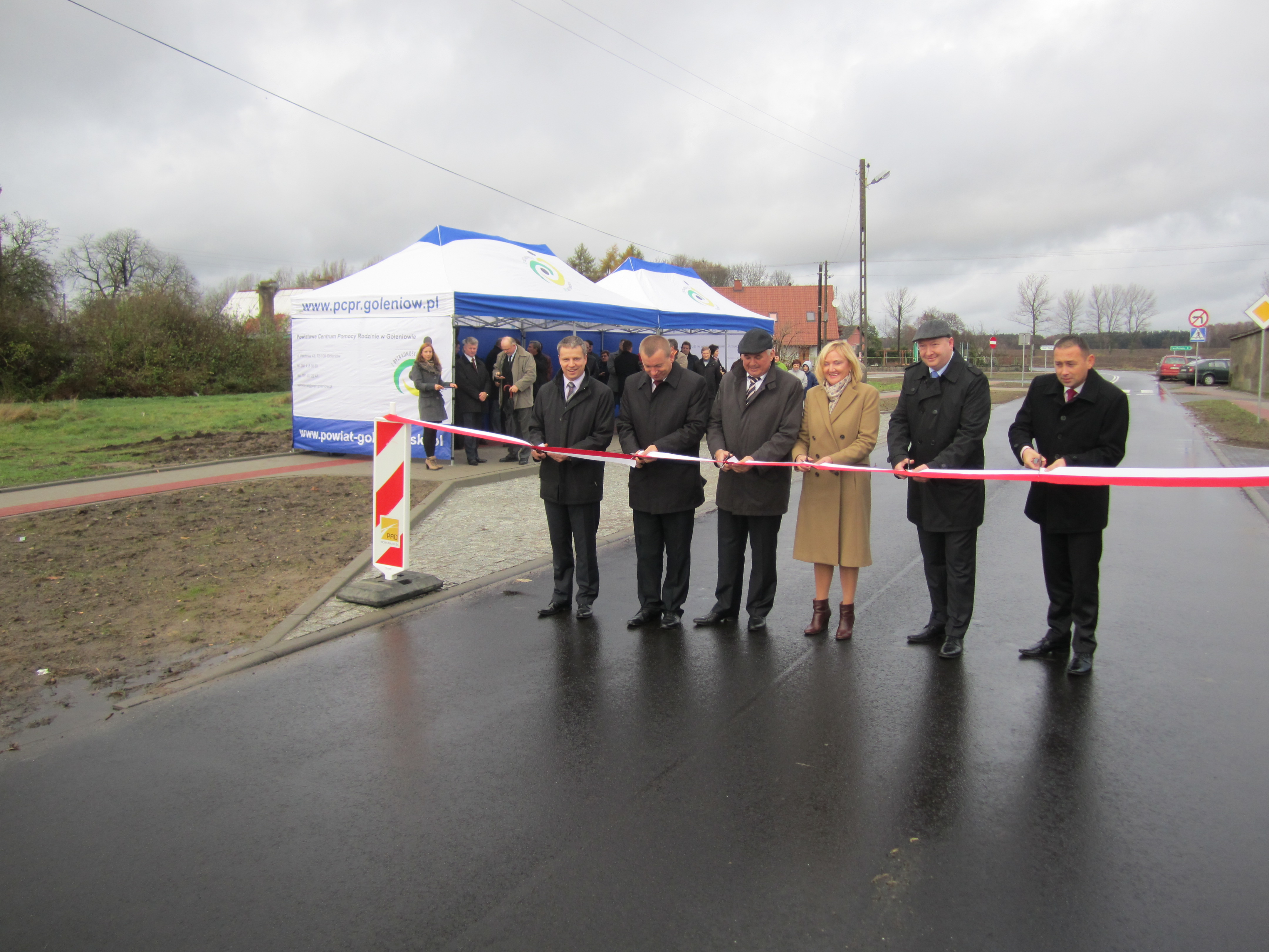 Otwarcie drogi - Miętno.