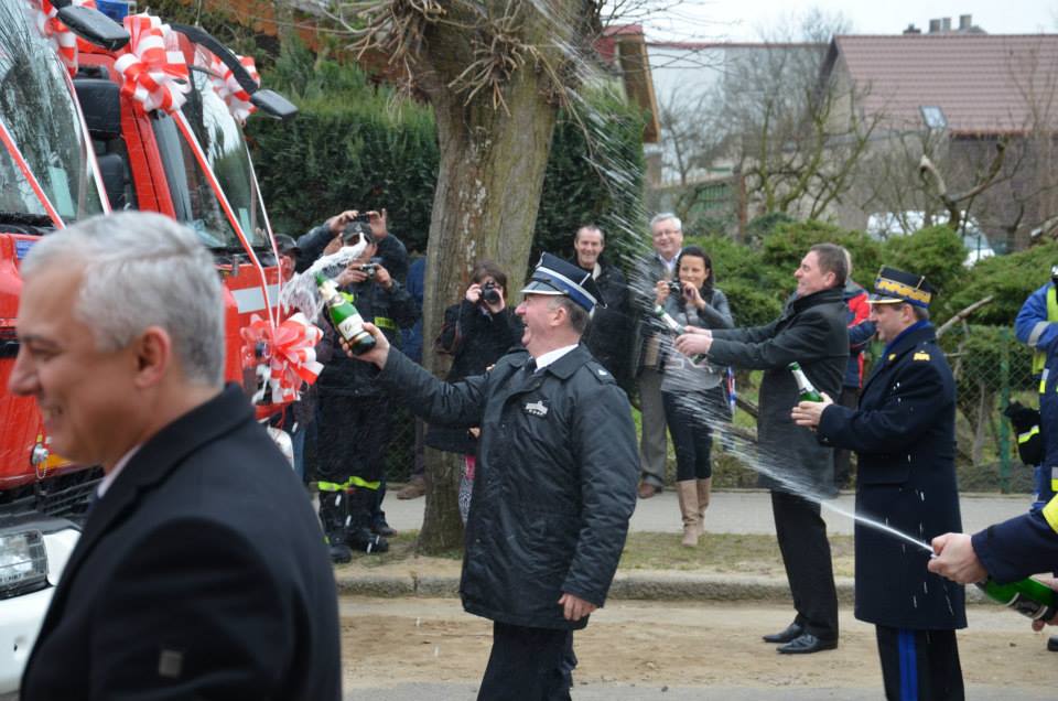 Nowe jednostki strażackie przeszły bojowy chrzest.