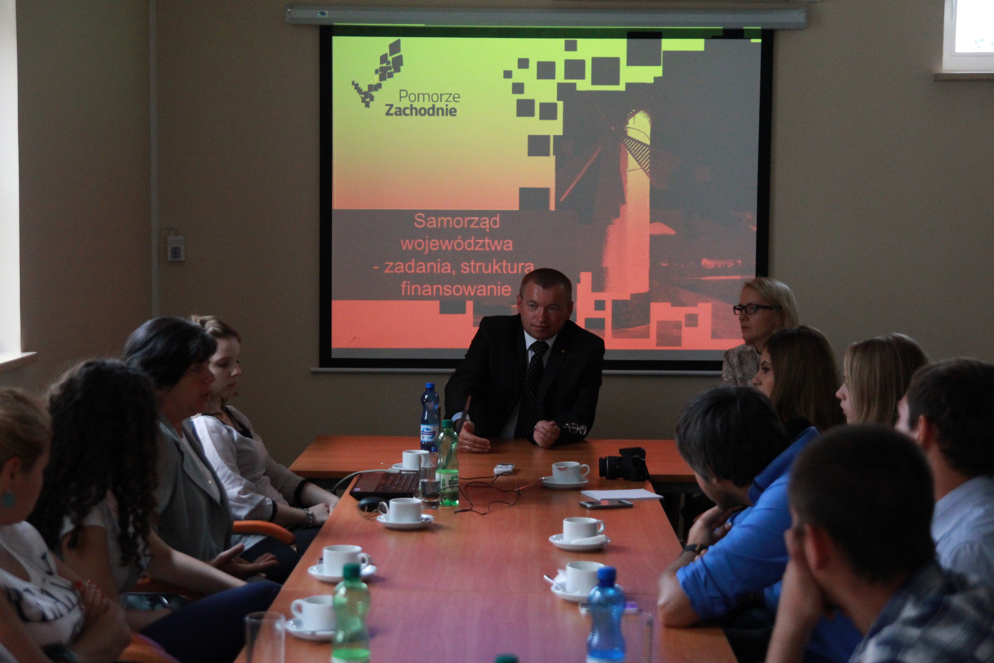 Delegacja studentów z Rosji w Szczecinie