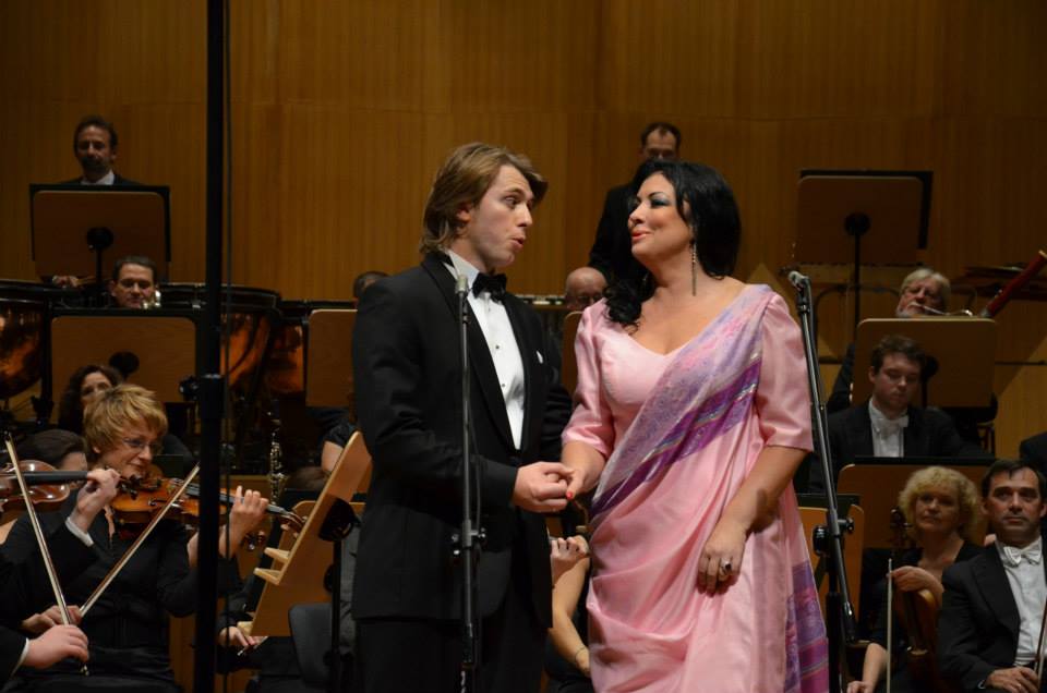 mezzosopranistka Alicja Węgorzewska i tenor Andrzej Lampert.