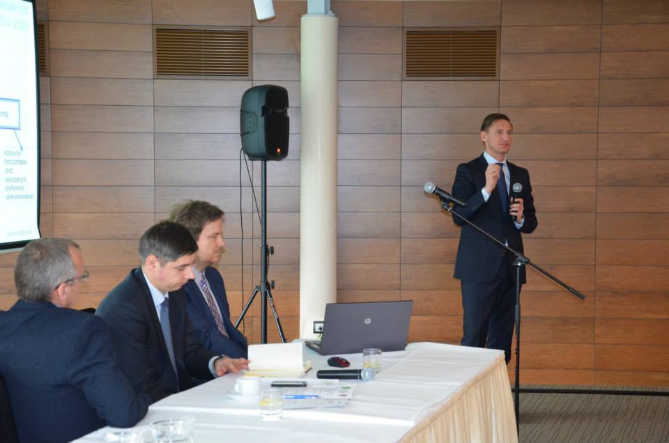 Marszałek Województwa Zachodniopomorskiego Olgierd Geblewicz przedstawił założenia Regionalnego Programu Operacyjnego Województwa Zachodniopomorskiego na lata 2014-2020.