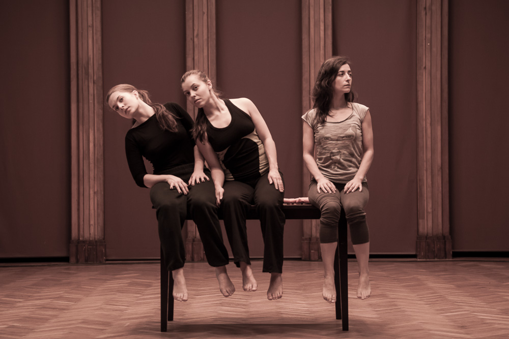 Próba do spektaklu Pauliny Giwer.