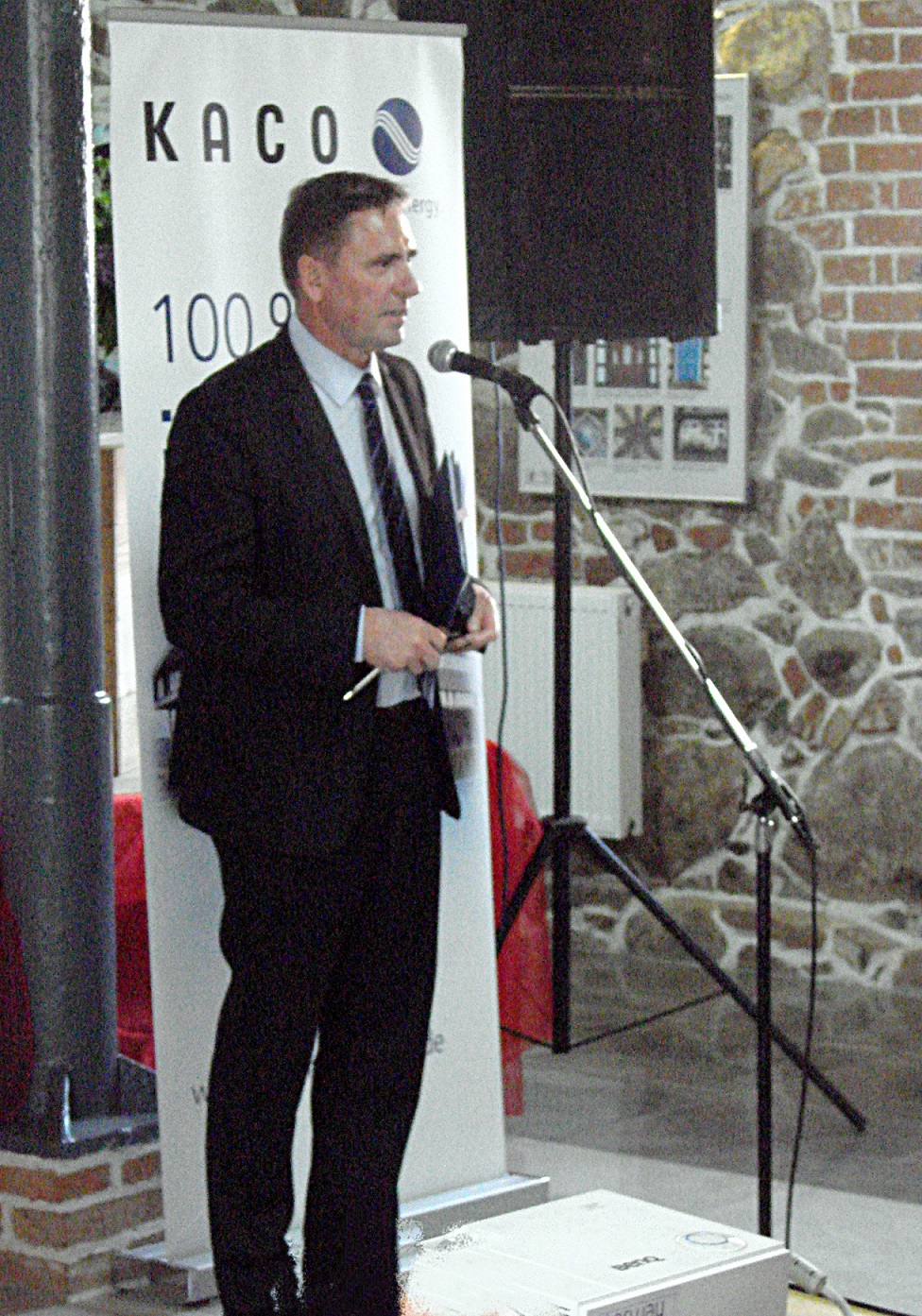 Wśród zaproszonych gości głos zabrał Wicemarszałek Województwa zachodniopomorskiego Andrzej Jakubowski.