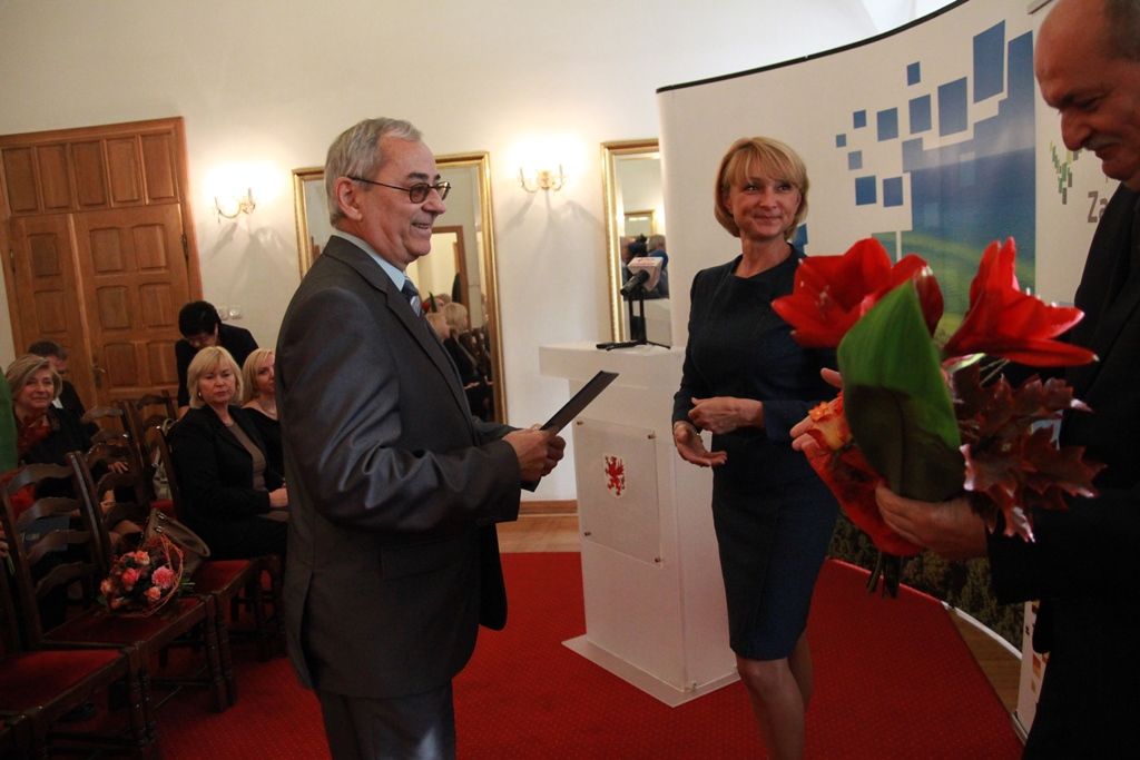 Uroczystość wręczenia nagród.