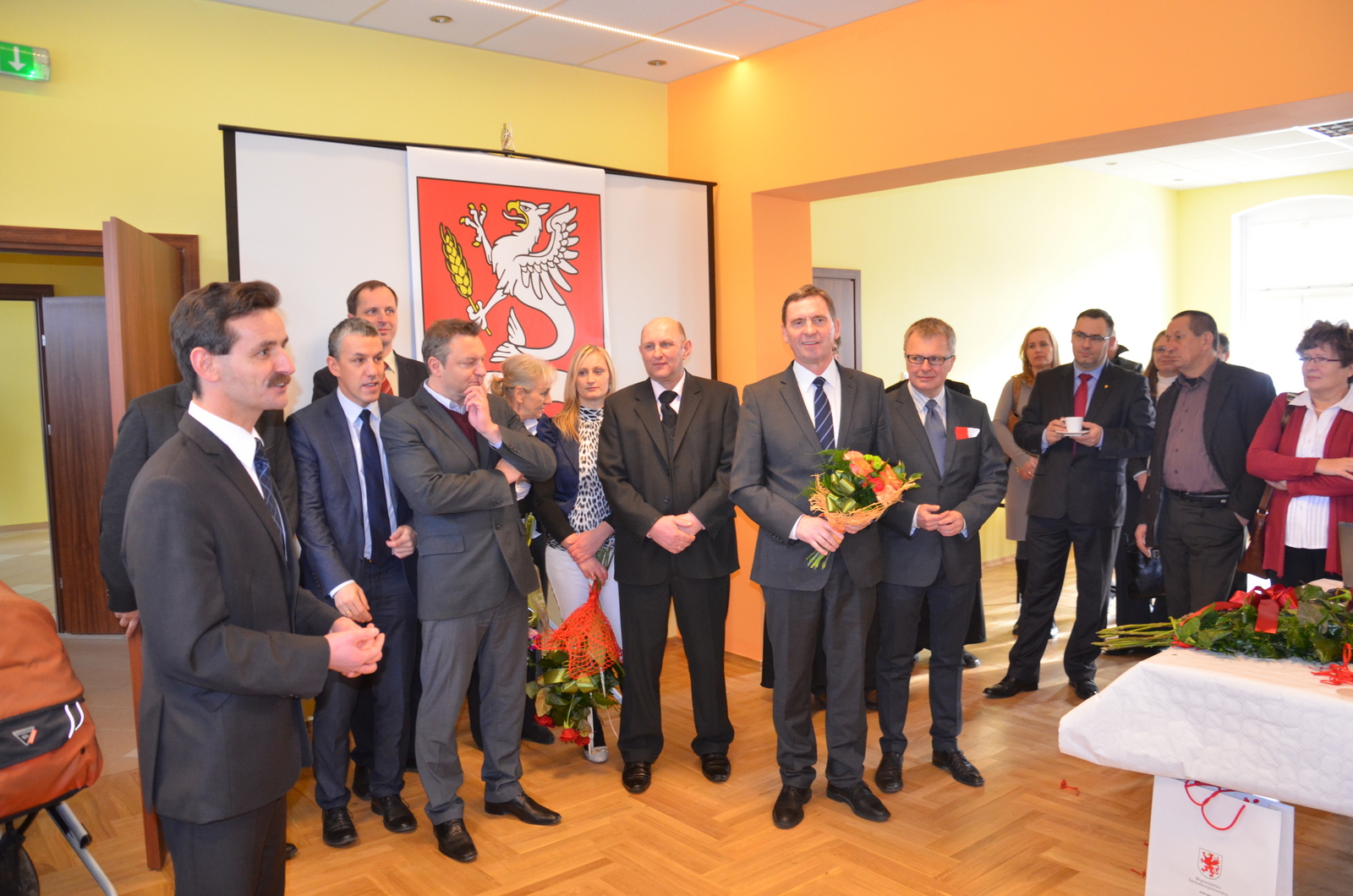 Obiekt będzie służył mieszkańcom Tychowa jako miejsce integracji i spotkań.