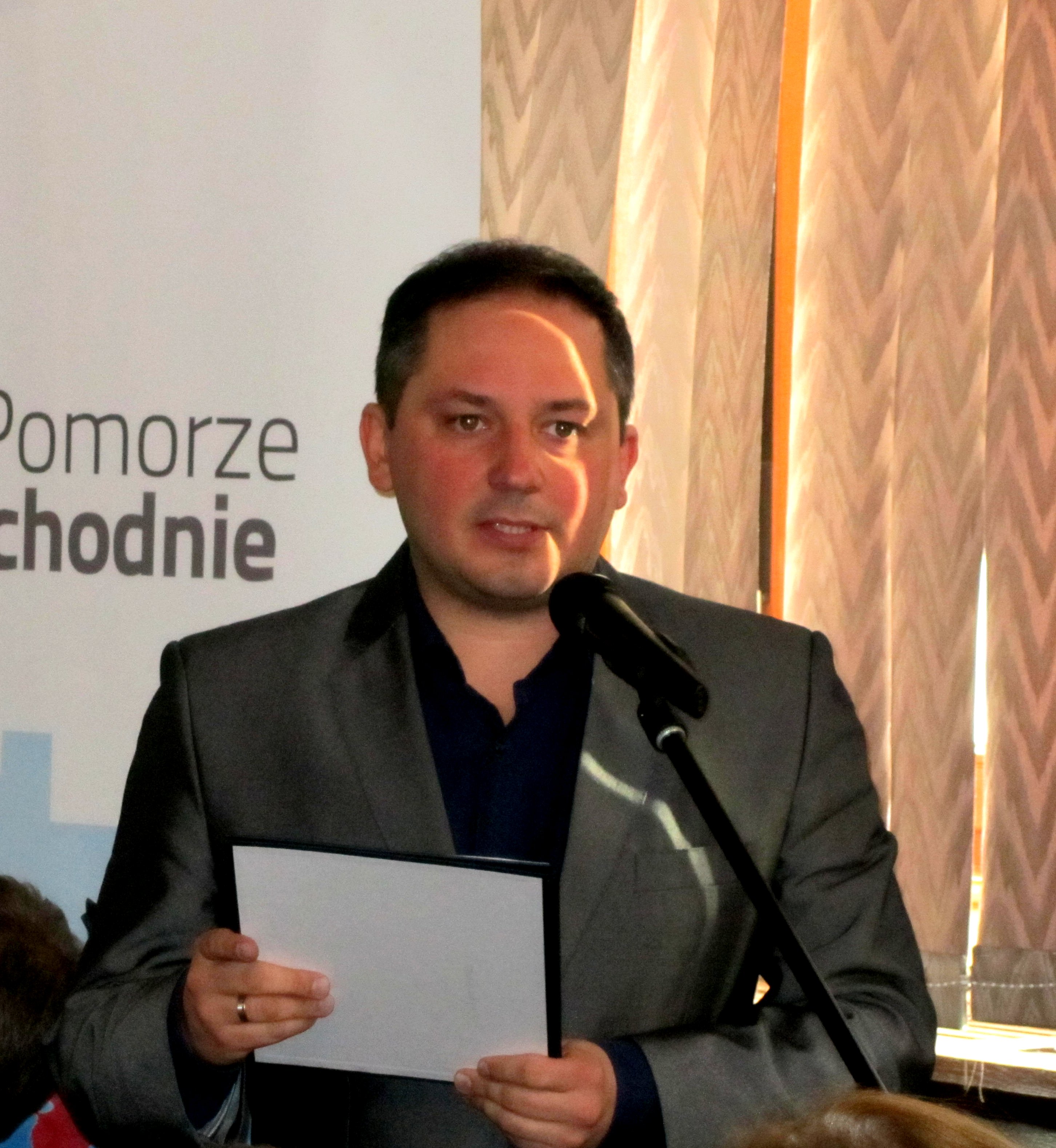 Spotkanie otworzył Wojciech Drożdż, wicemarszałek Województwa Zachodniopomorskiego