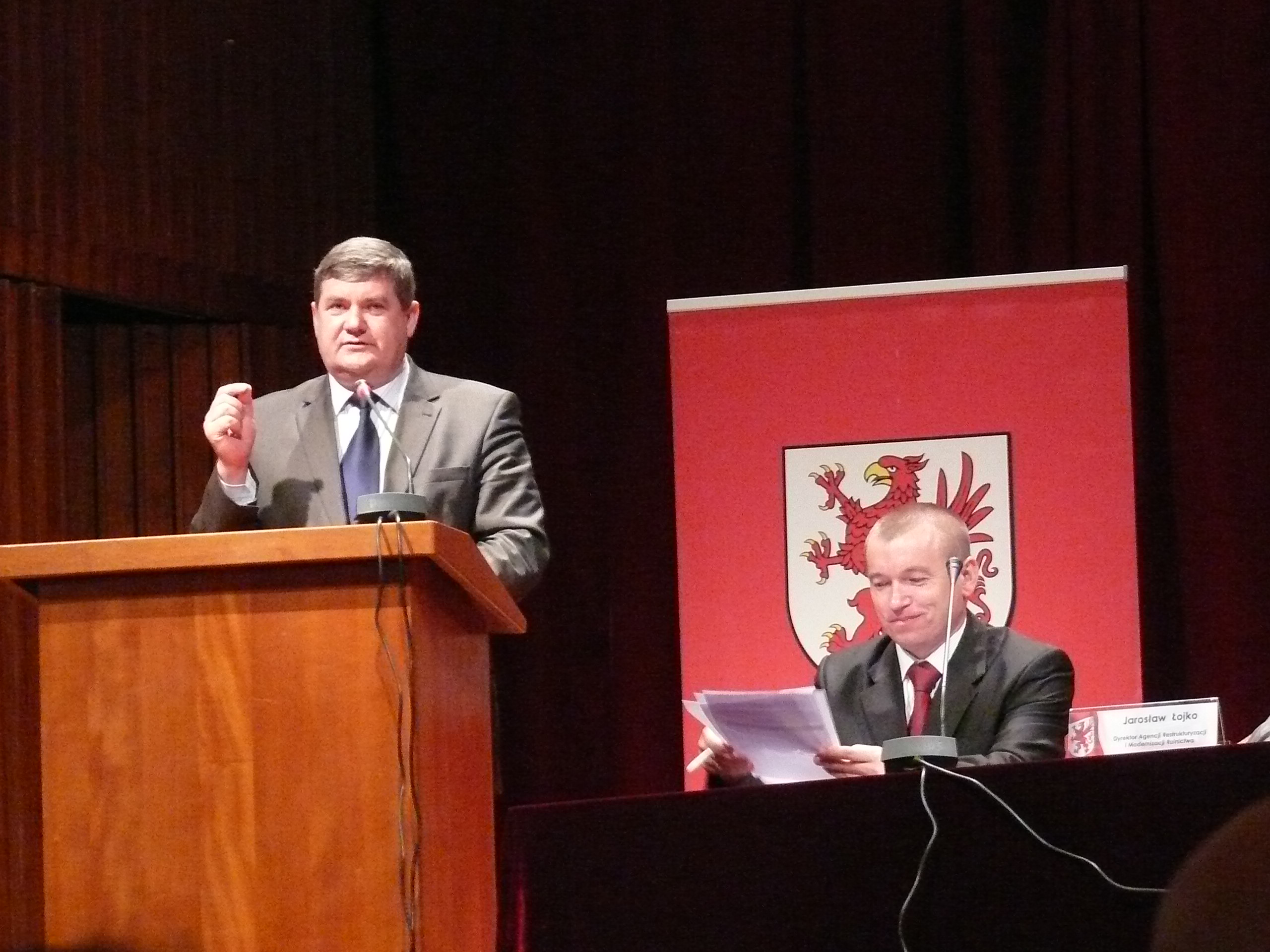 Wystąpienie Kazimierza Plocke - Sekretarza Stanu w MRiRW