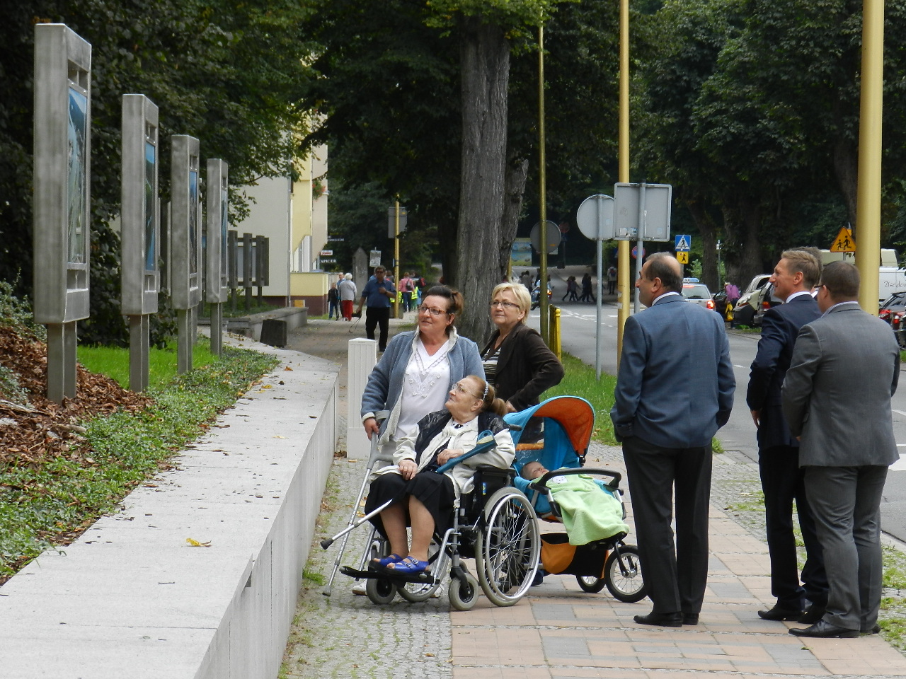 Obiekt powstał przy ulicy Chopina