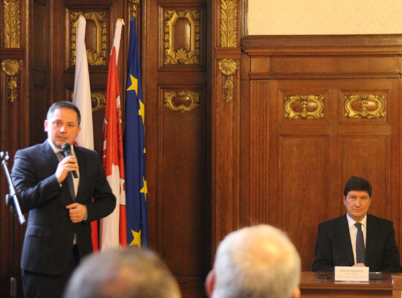 Wicemarszałek Drożdż docenił wagę i skalę inwestycyjnych projektów PSE.