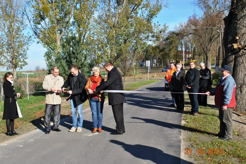 Odbiór drogi w Żukowie