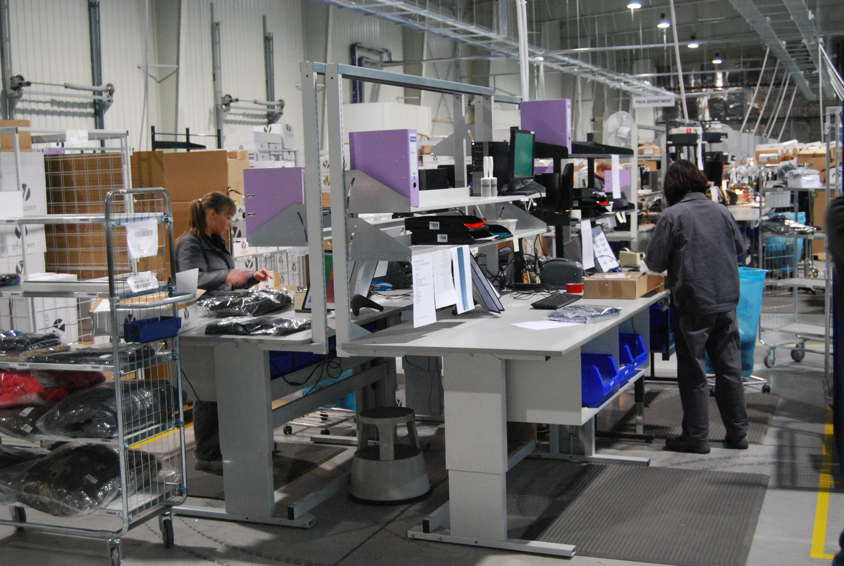 Część magazynowa centrum (fot. Paweł Palica)