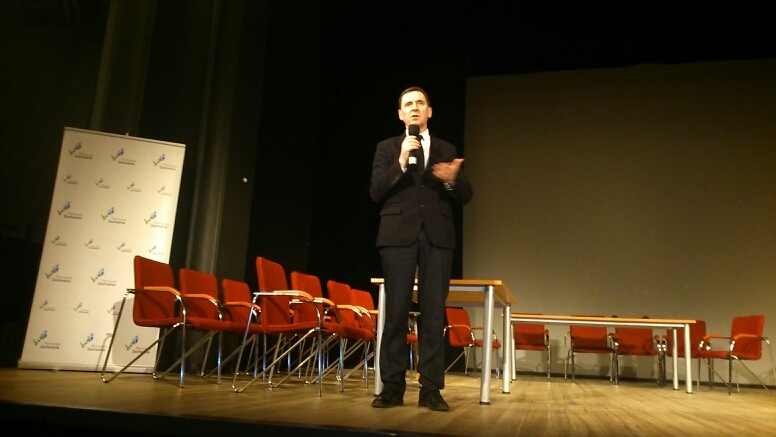 W spotkaniu uczestniczył wicemarszałek Andrzej Jakubowski.