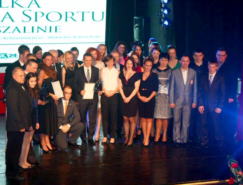 Wicemarszałek Andrzej Jakubowski wręczył nagrody zwycięzcom 21. Plebiscytu Sportowy Sukces Roku, którego gala podsumowująca odbyła się w sobotę 18 stycznia 2014 roku w Koszalinie.
