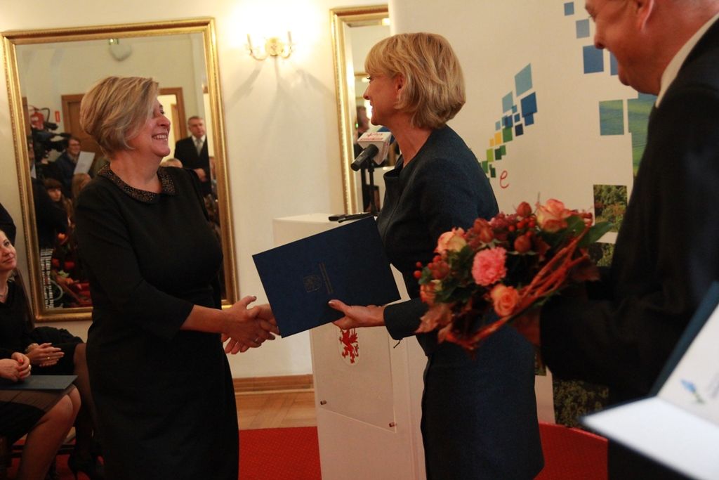 Uroczystość wręczenia nagród.