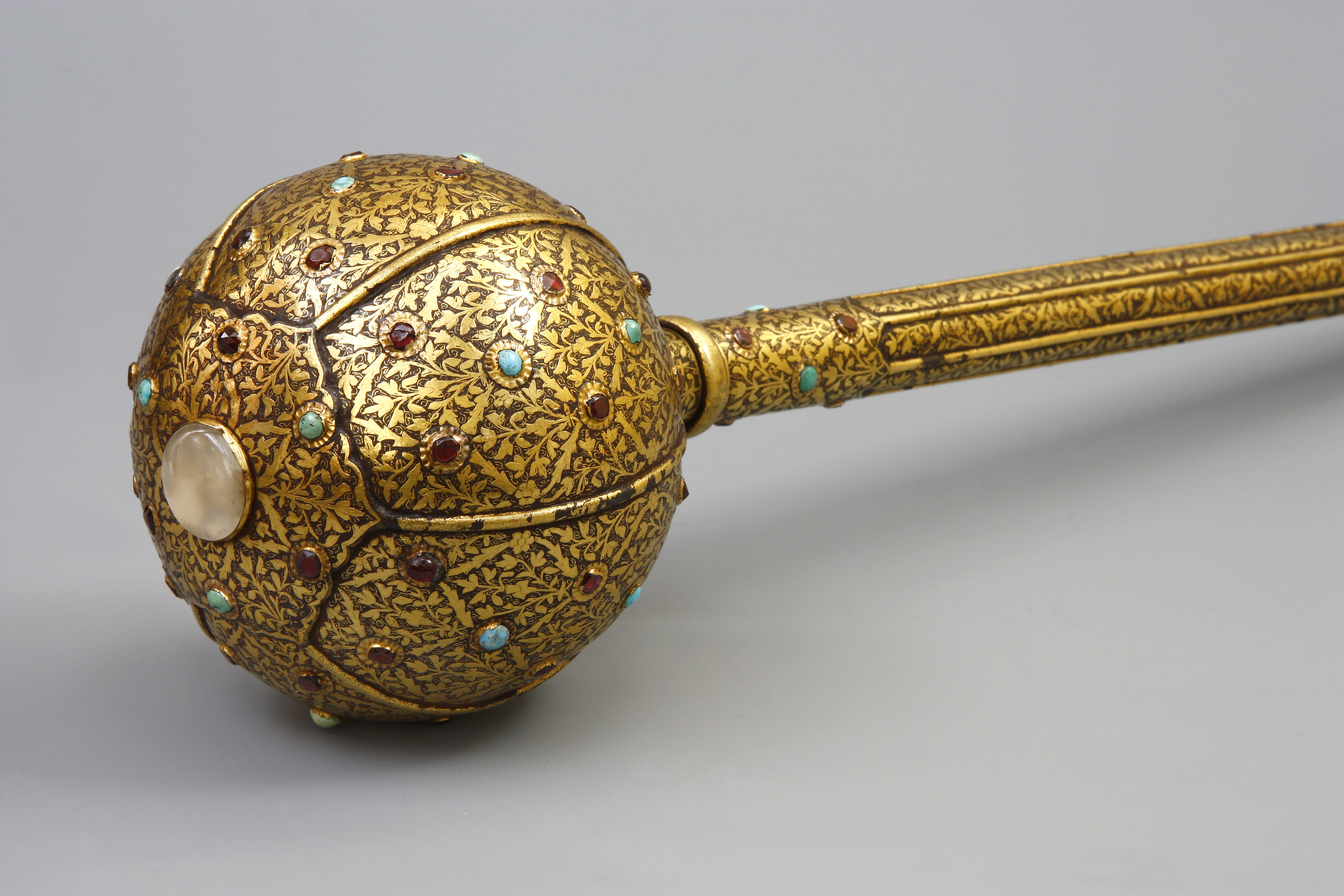 Buława Michała Wiśniowieckiego, Polska, wyrób ormiański, XVII/XVIII w., własność Fundacji Książąt Czartoryskich, depozyt w Muzeum Narodowym w Krakowie.