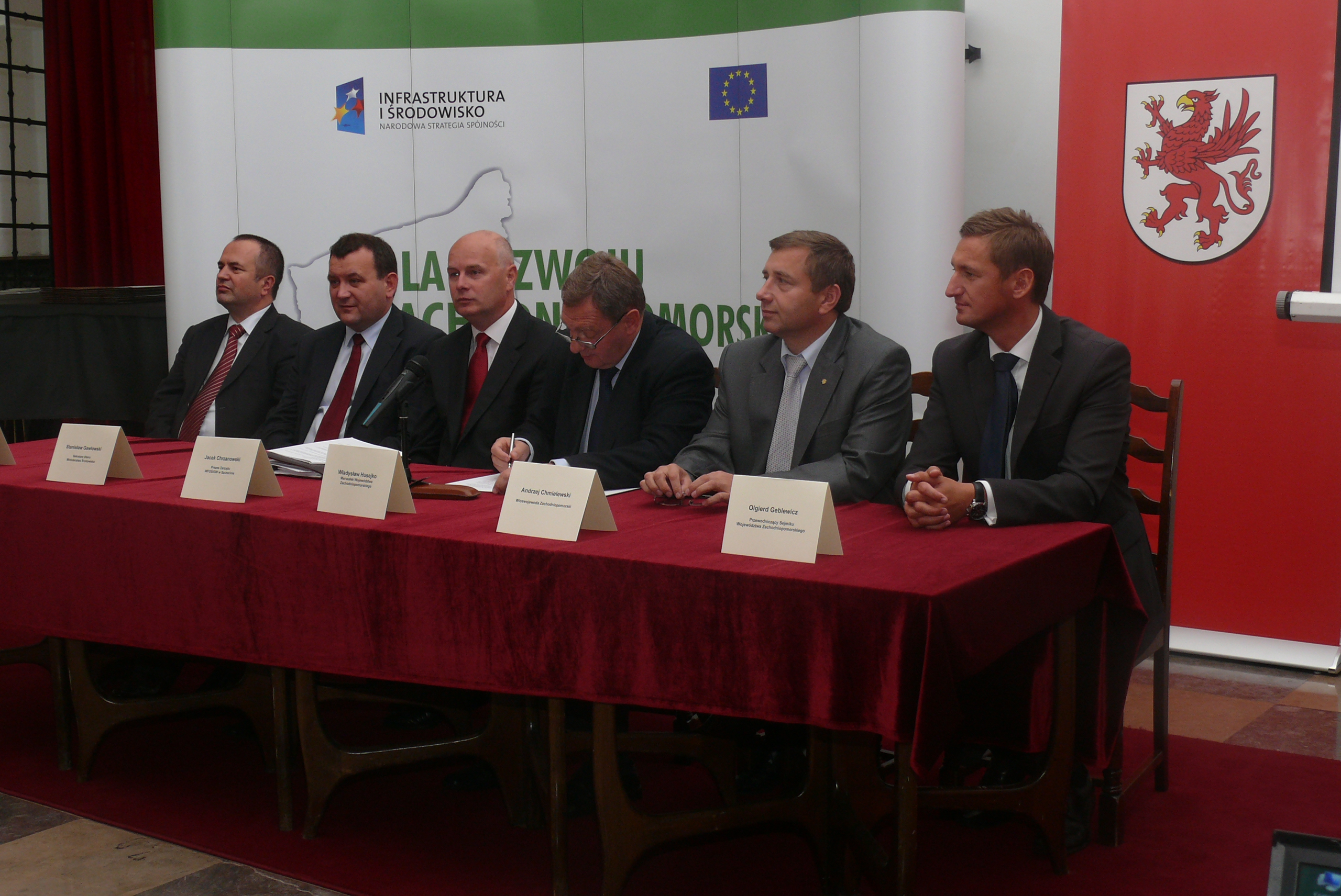 Władysław Jan Majka, Stanisław Gawłowski, Jacek Chrzanowski, Władysław Husejko, Andrzej Chmielewski oraz Olgierd Geblewicz.