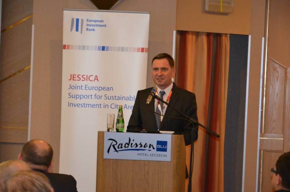 Gospodarzem panelu poświęconego Inicjatywie JESSICA był wicemarszałek Andrzej Jakubowski.