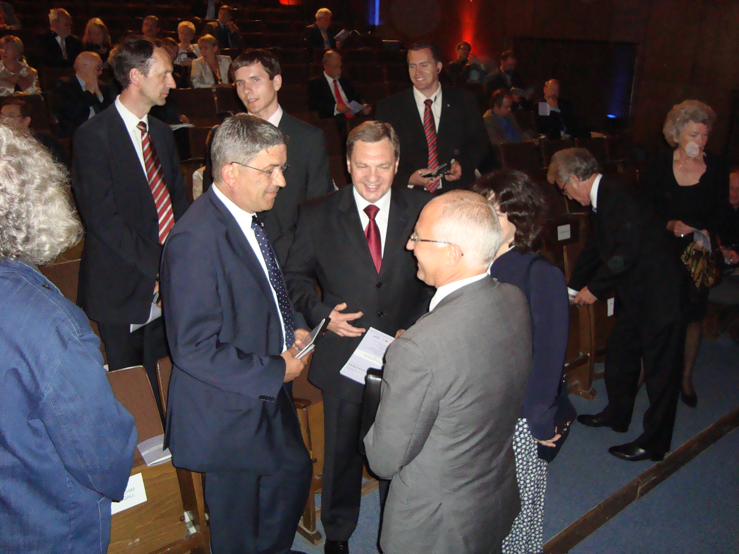 W sali Opery tuż przed inauguracją