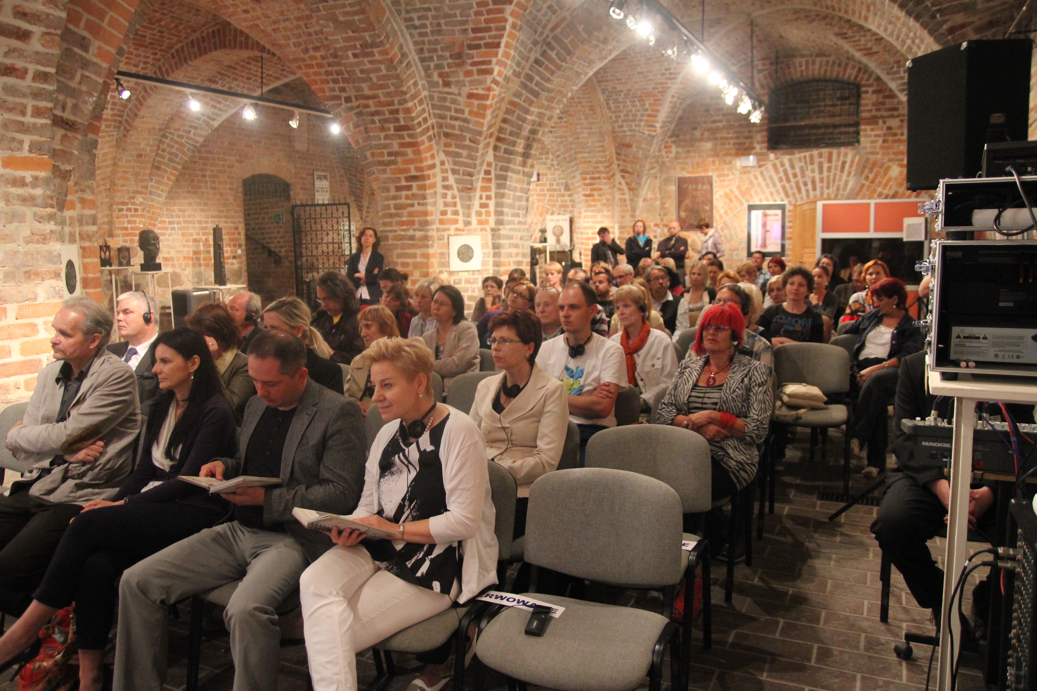 Prezentacja mapy Lubinusa wzbudziła spore zainteresowanie.