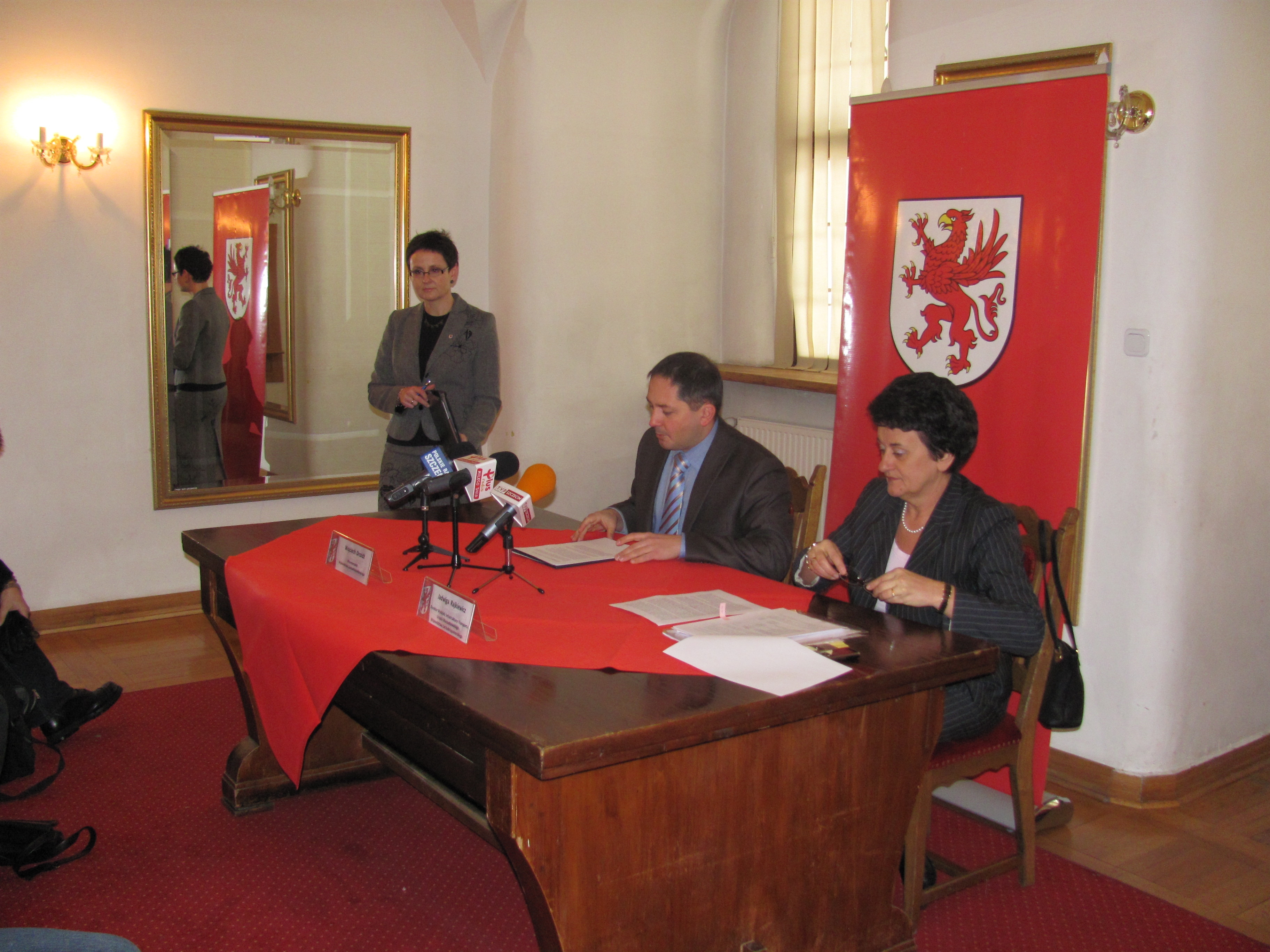 Konferencja prasowa nt. Przewozów Regionalnych w Województwie Zachodniopomorskim