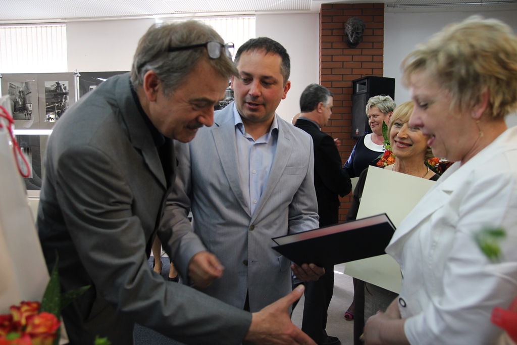 Gratulacje od dyrektora Wydziału Kultury, Nauki i Dziedzictwa Narodowego