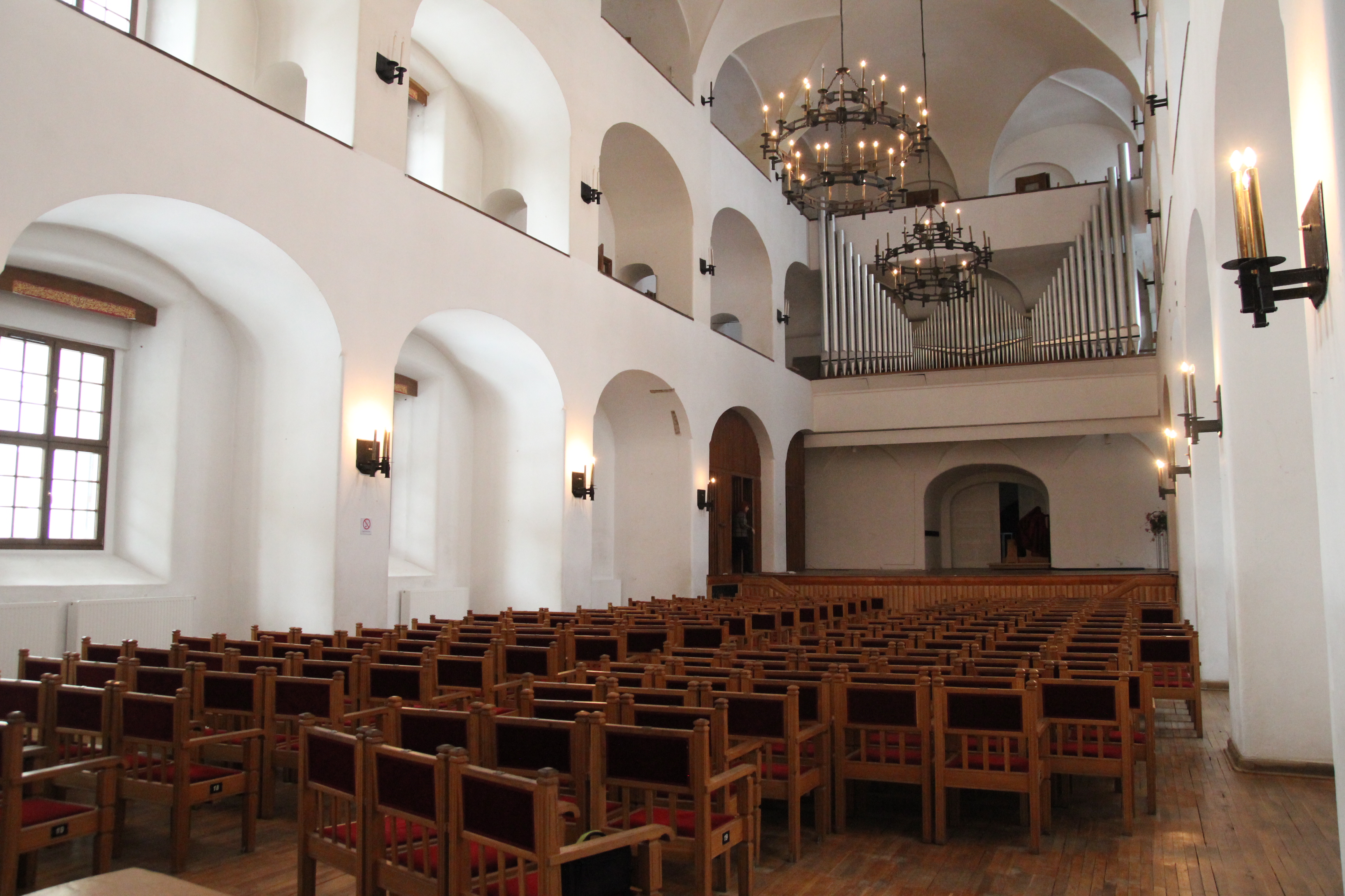 Sala Księcia Bogusława X w Zamku Książąt Pomorskich w Szczecinie przygotowana została do remontu.