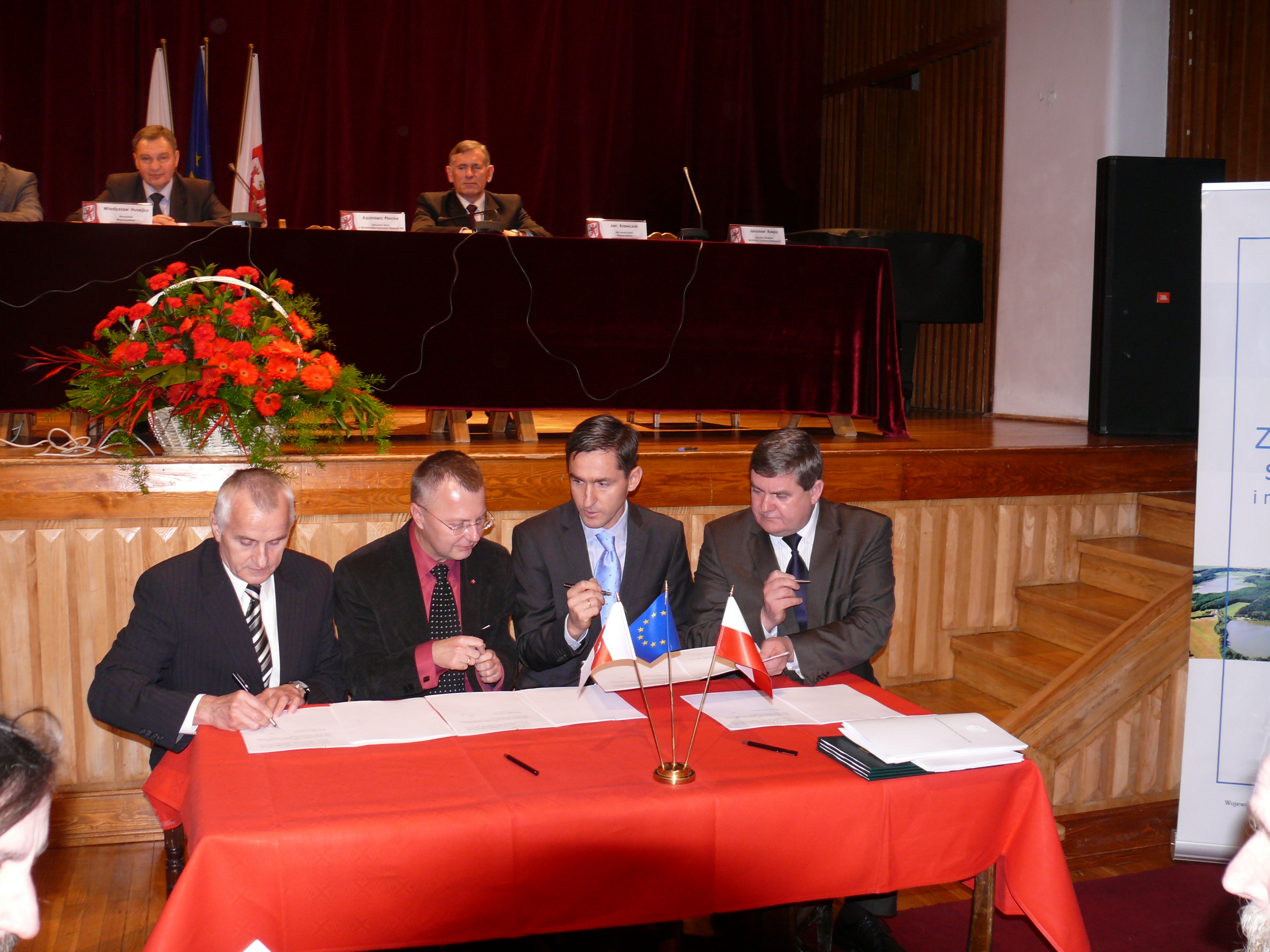 Kazimierz Wojnicz - Wiceprezes, Arkadiusz Klimowicz ”“ Członek Zarządu, Łukasz Skowroński ”“ Prezes, Kazimierz Plocke - Sekretarz Stanu w MRiRW