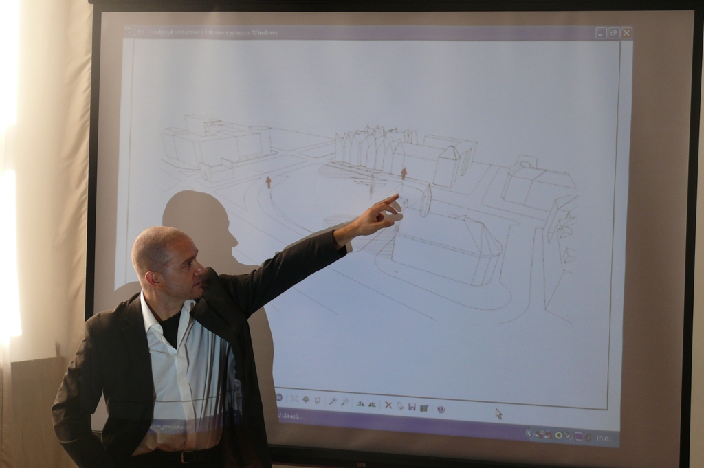 Robert Konieczny przedstawia koncepcję projektu