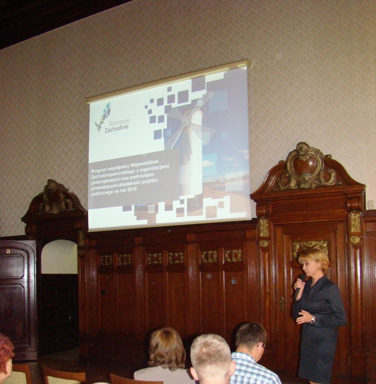 Spotkanie poprowadziła Członek Zarządu Województwa Zachodniopomorskiego Anna Mieczkowska.