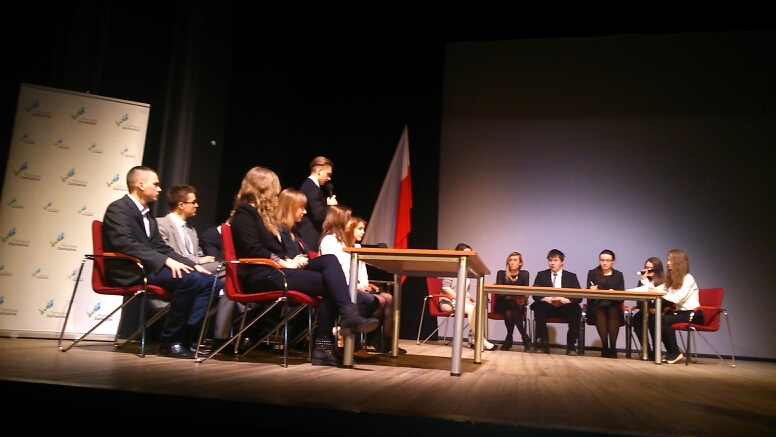 Lekcja historii w Koszalinie.