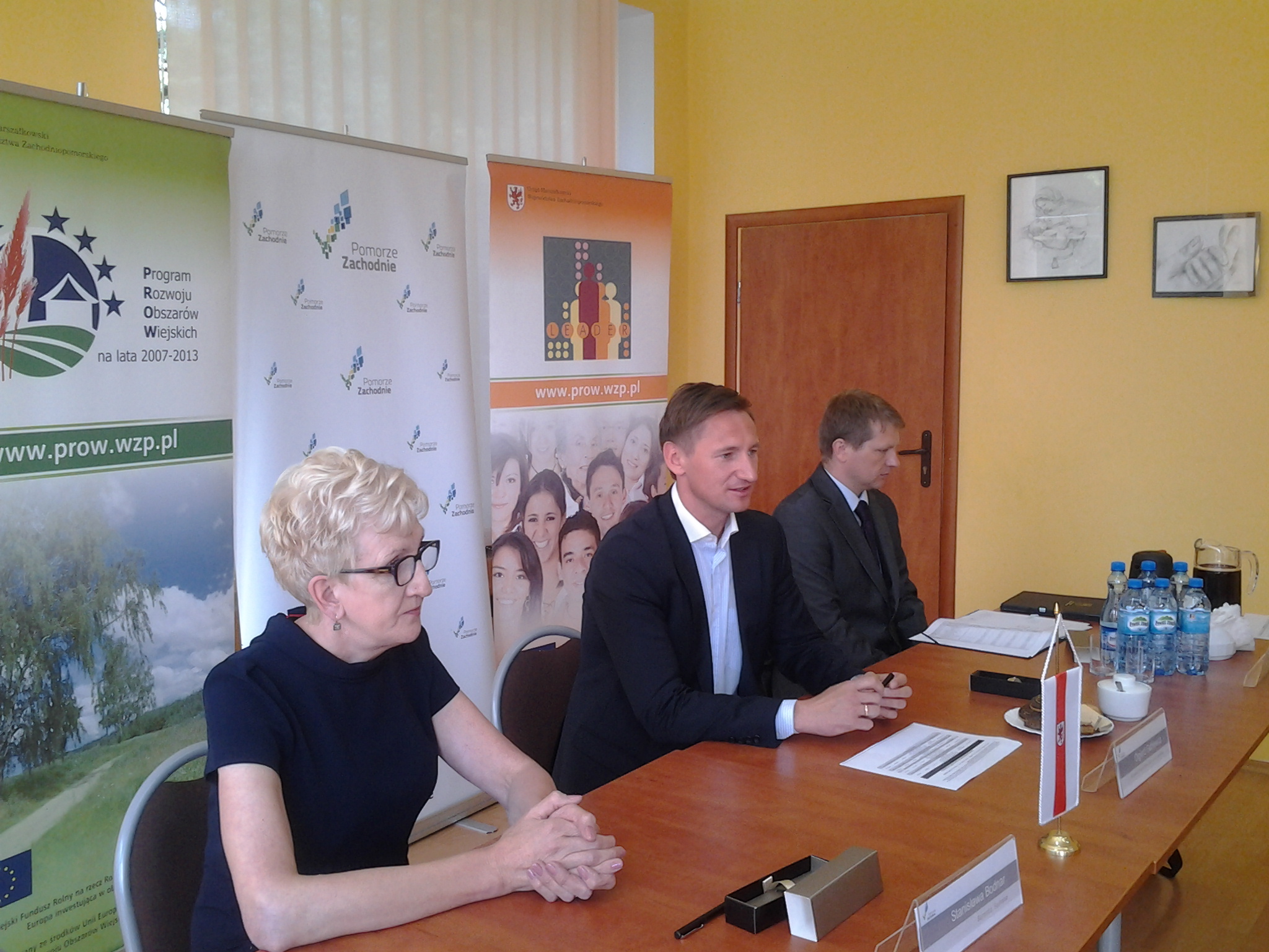 Umowy z beneficjentami w Suchaniu podpisał Marszałek Województwa Zachodniopomorskiego Olgierd Geblewicz