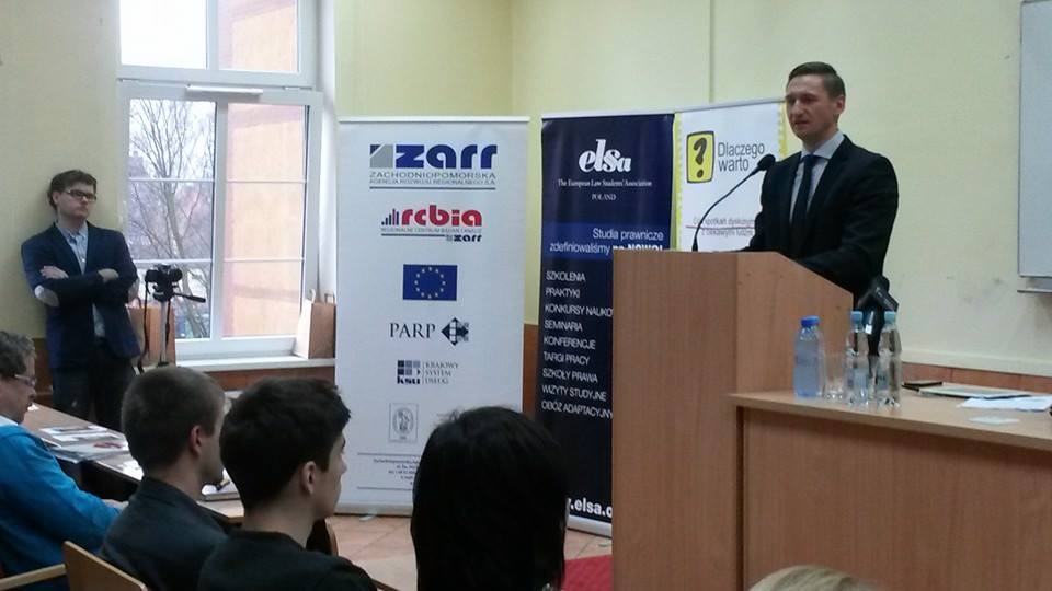 Spotkanie z marszałkiem Olgierdem Geblewiczem było już siódmą odsłoną cyklu.