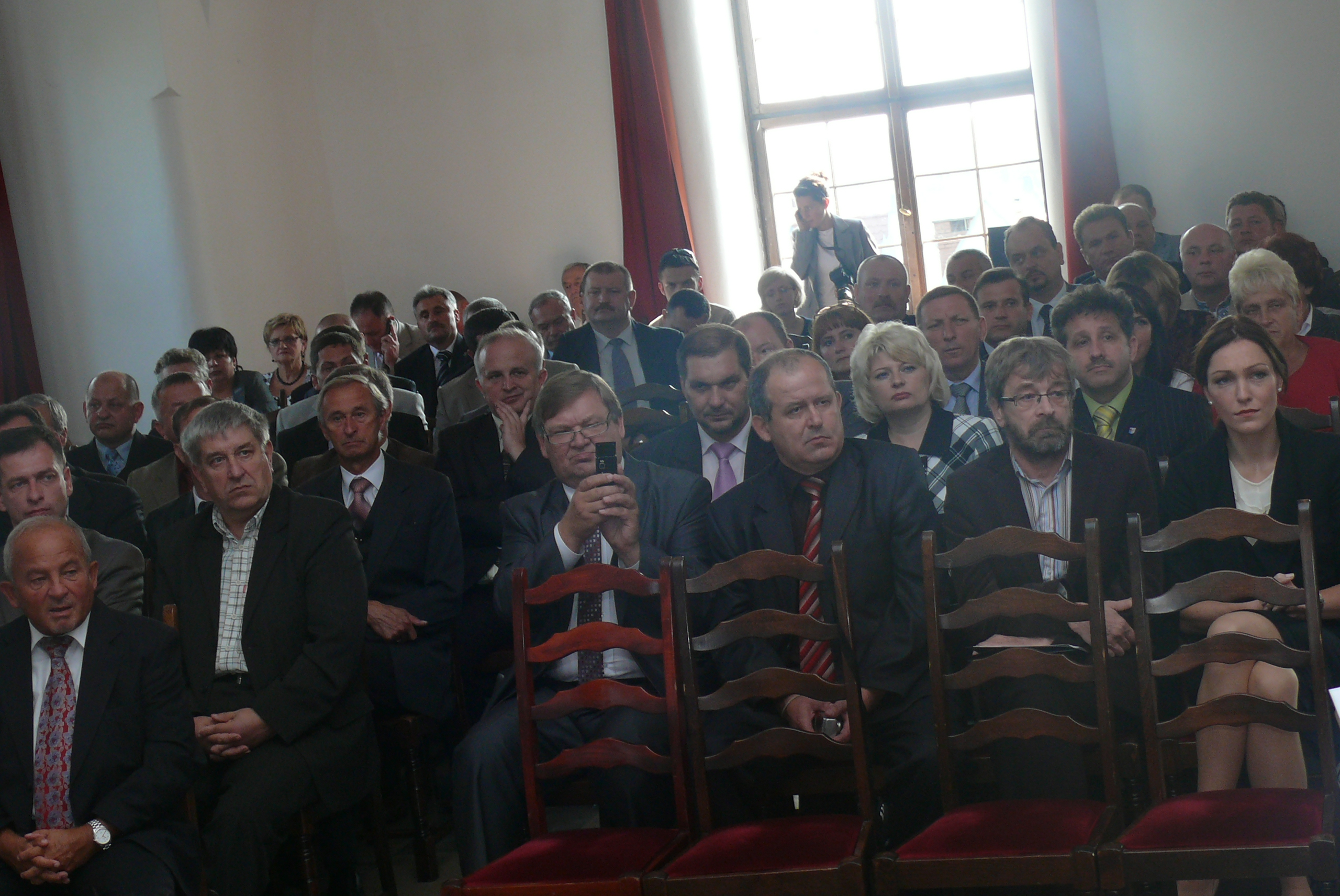 Tego dnia najważniejsi byli polscy i ukraińscy samorządowcy.