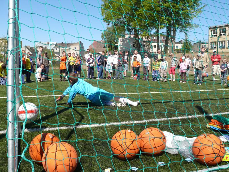 Pierwszy gol strzelony na Orliku