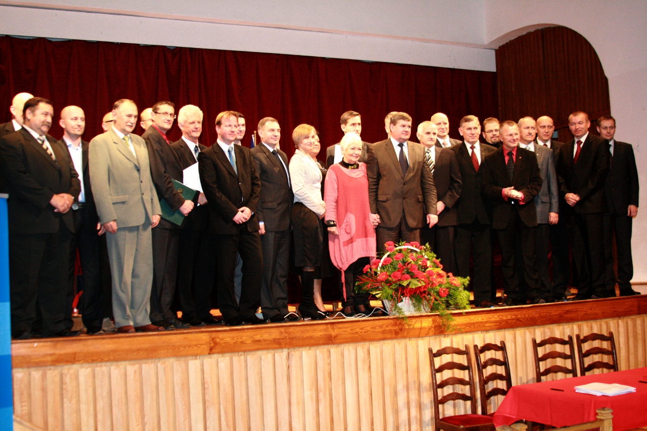 Uczestnicy spotkania z Sekretarzem Stanu w Ministerstwie Rolnictwa i Rozwoju Wsi Kazimierzem Plocke.