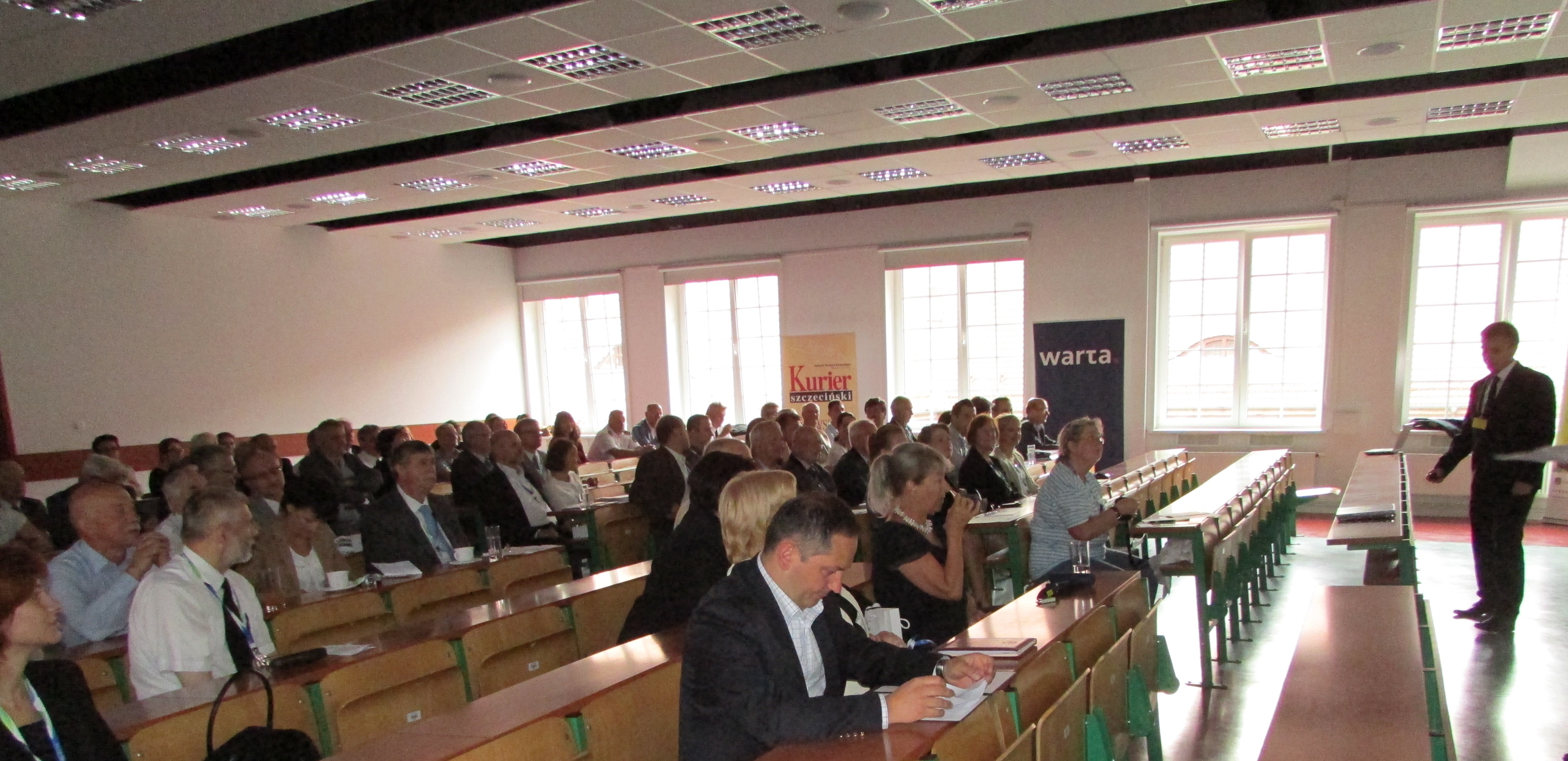 W otwarciu konferencji naukowej Inland Shipping 2013 udział wziął Wicemarszałek Województwa Zachodniopomorskiego Wojciech Drożdż