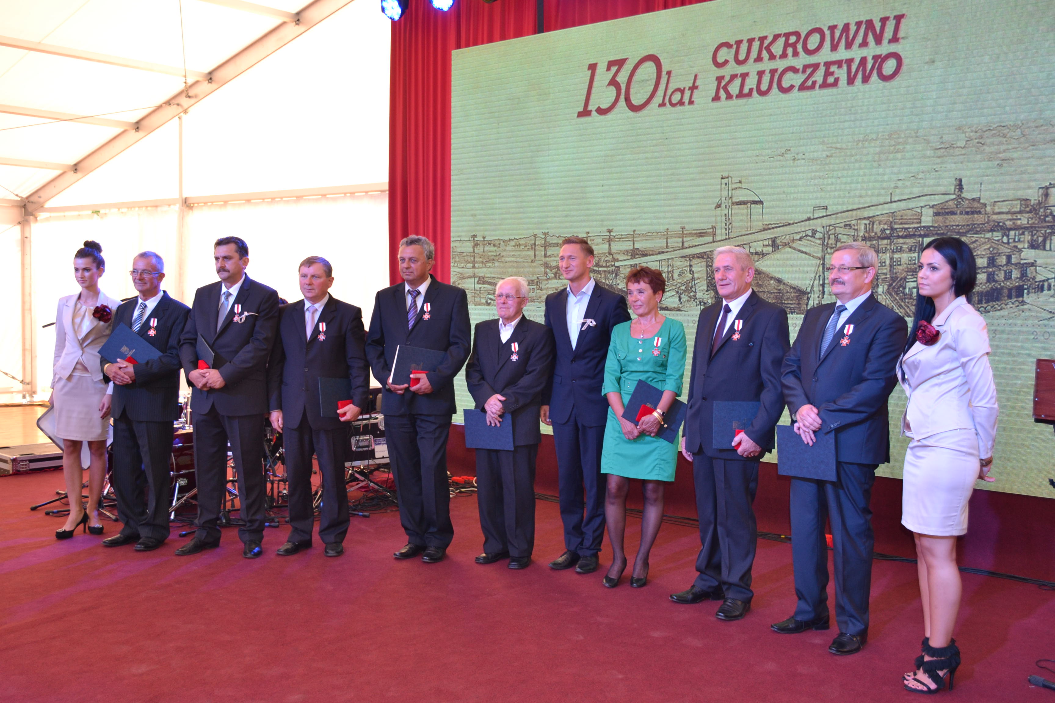 W uroczystościach 130-lecia Cukrowni Kluczewo udział wziął marszałek Województwa Zachodniopomorskiego Olgierd Geblewicz.