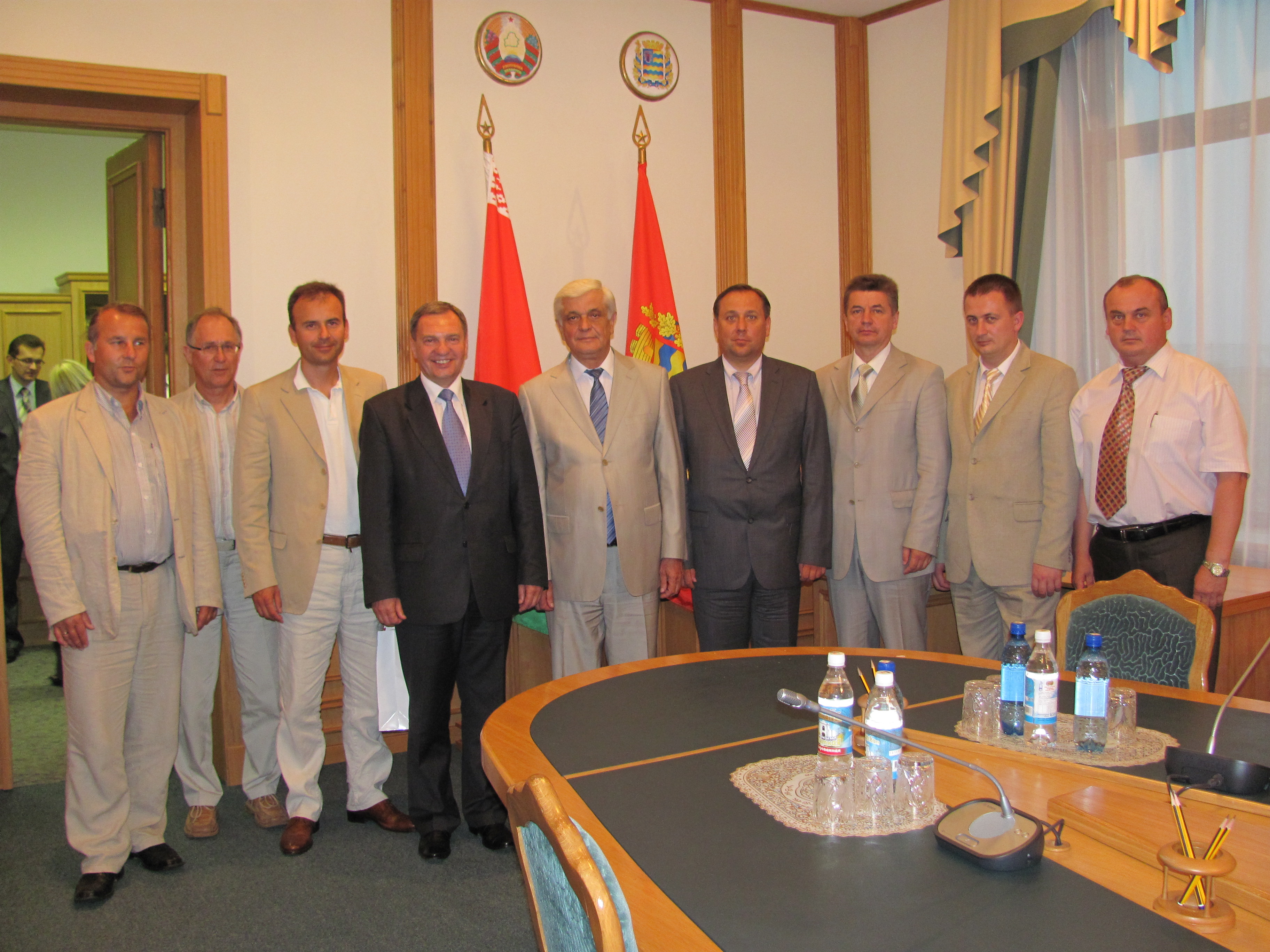 W siedzibie Mińskiego Obwodowego Komitetu Wykonawczego