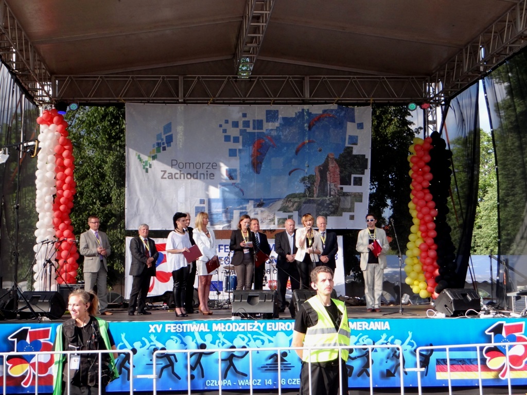 W uroczystym otwarciu festiwalu uczestniczyła Członek Zarządu Województwa Zachodniopomorskiego Anna Mieczkowska.