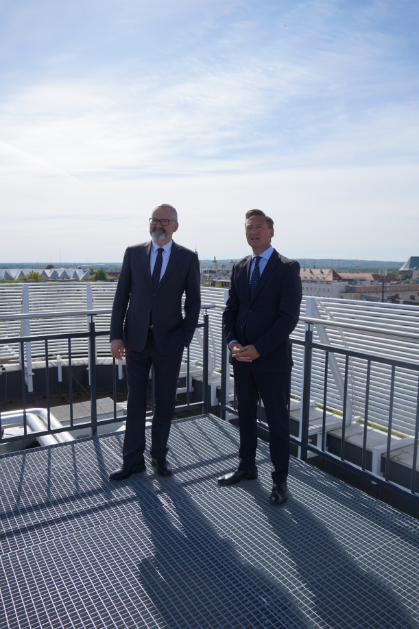 Fabrice Filliez  i Olgierd Geblewicz