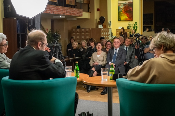 Debata Otwarta Społeczność w Książnicy Pomorskiej w Szczecinie