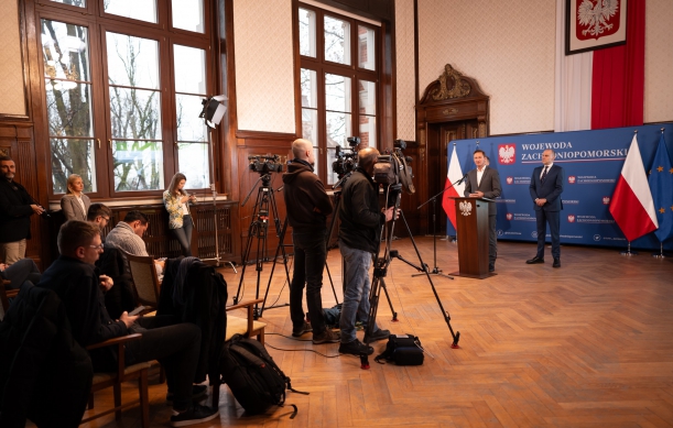 Briefing w Zachodniopomorskim Urzedzie Wojewódzkim