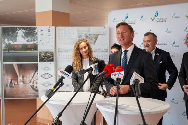 Marszałek Olgierd Geblewicz ogłasza laureata I nagrody w konkursie na projekt koncepcyjny koszalińskiego EKOFUTURIUM